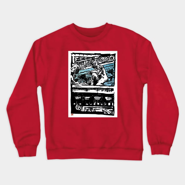 New York Stock Exchange Crewneck Sweatshirt by SPINADELIC